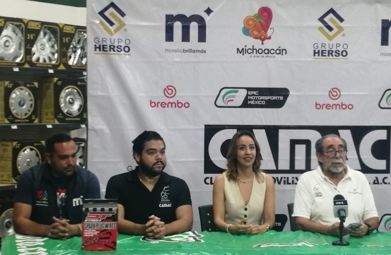 Presentan el Campeonato Estatal de Slalom en Morelia
