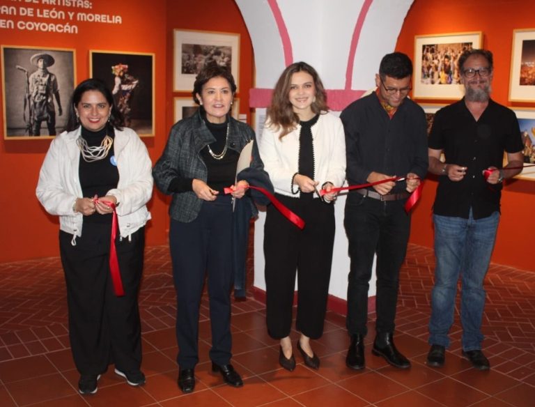 Inaugura SeCultura Morelia exposición fotográfica en Coyoacán