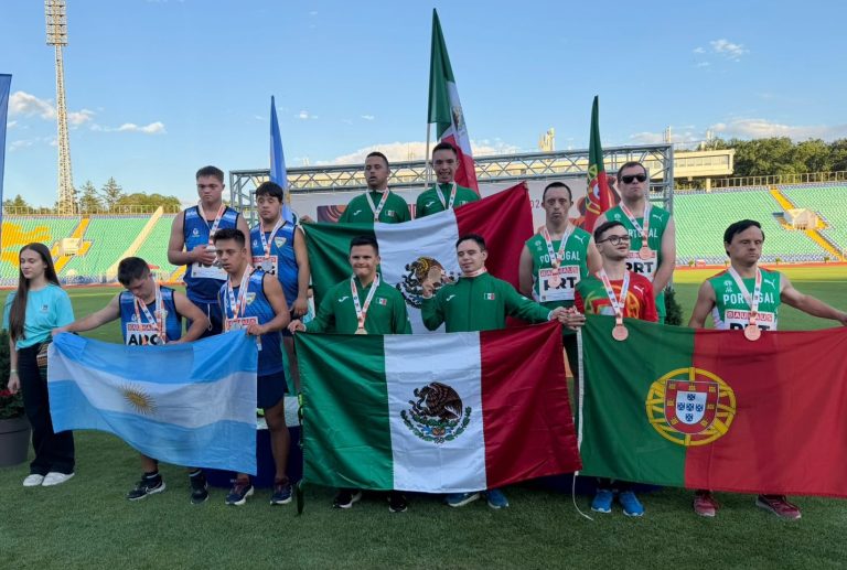 Logra México 16 medallas al abrir el Campeonato Mundial para atletas con Síndrome de Down Bulgaria 2026