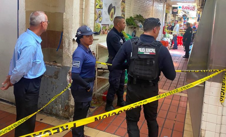 Muere hombre dentro del Mercado Municipal de La Piedad