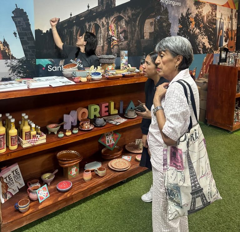 Morelia proyecta su riqueza turística y cultural desde Punto México