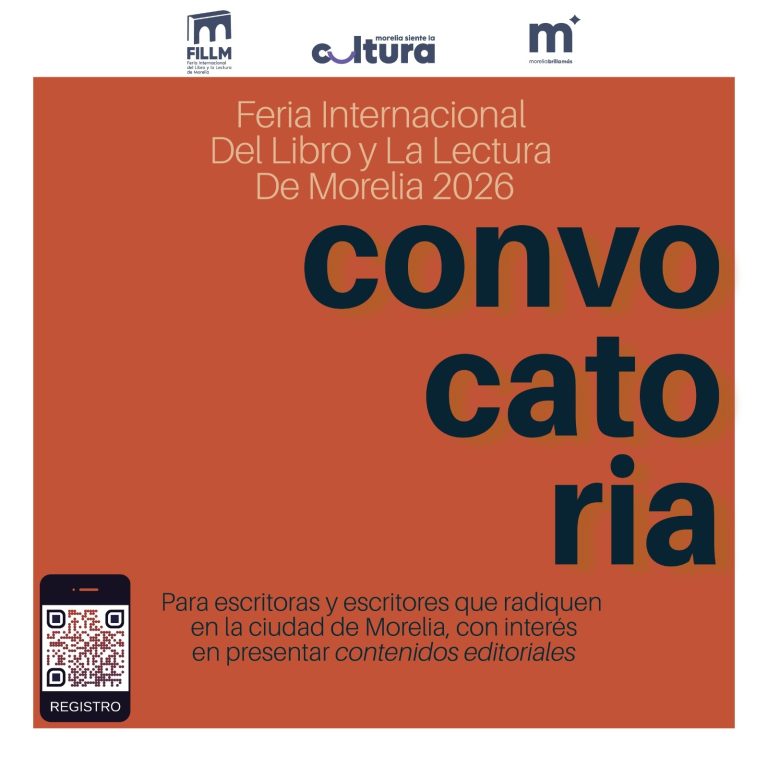 Últimos días de convocatoria para la Feria Internacional del Libro y la Lectura de Morelia 2026