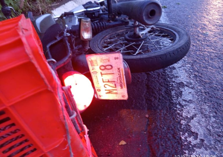 Motociclista sufre mortal accidente en la Morelia-Salamanca