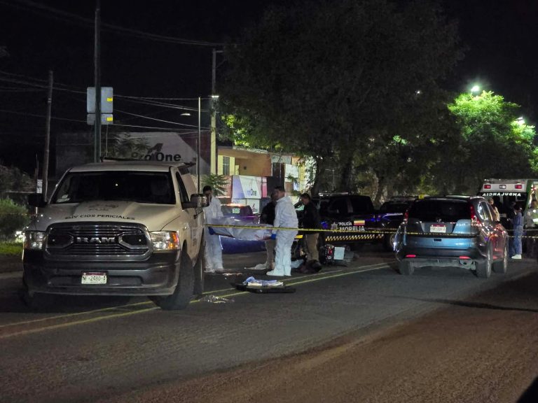 Motociclista sufre fatal accidente en la avenida Madero Poniente de Morelia 