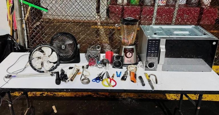 Realizan revisión en el Centro Penitenciario de Uruapan; se aseguraron objetos ilícitos 