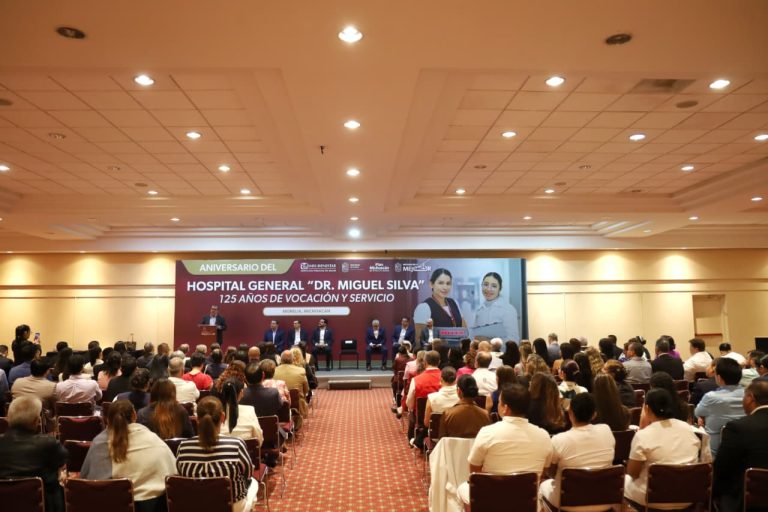 Hospital General “Dr. Miguel Silva” conmemora 125 años de atención médica en Michoacán