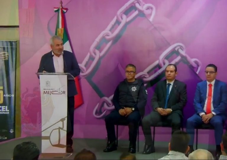 Presenta gobernador estrategia anti extorsión para el estado