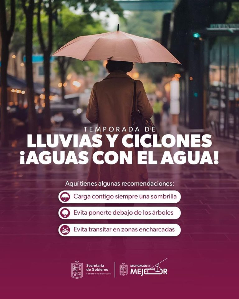Protección Civil en alerta por temporal atípico; llama Raúl Zepeda a extremar precauciones
