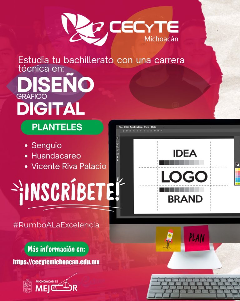 Cecytem ofrece carrera técnica en Diseño Gráfico Digital en tres planteles