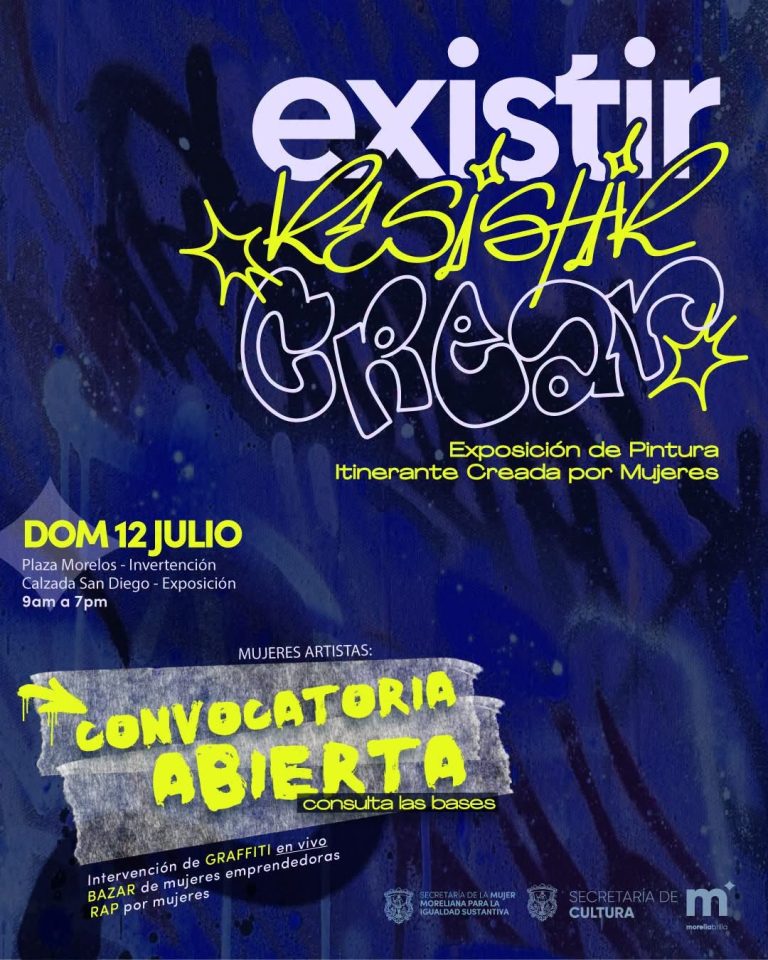 Invitan a artistas urbanas a sumarse a «Existir, Resistir y Crear»