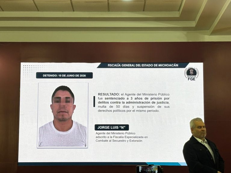 Agente del Ministerio Público es sentenciado por omisiones en caso Valeria