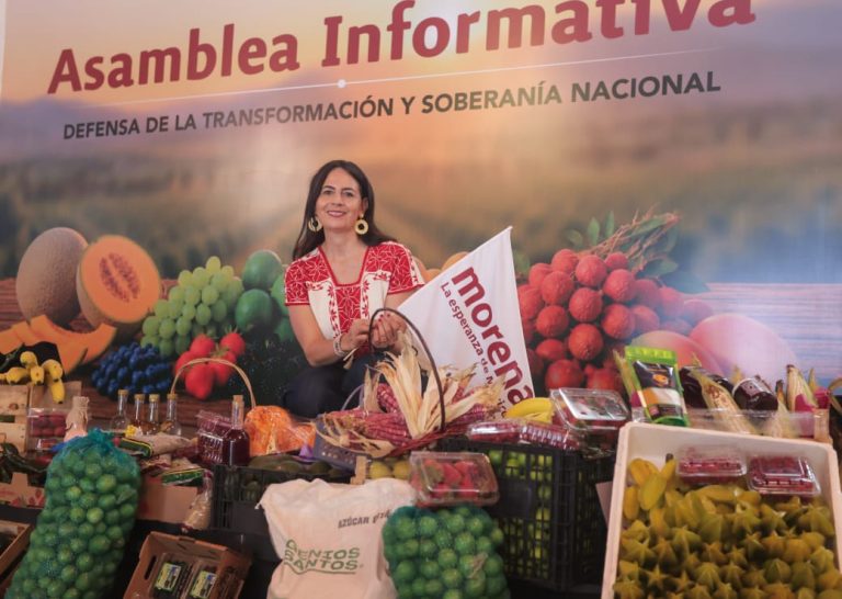 Gabriela Molina intensifica acercamiento con el campo, pese a rezago en preferencias rumbo a Morena