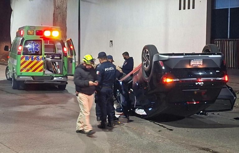 Dos personas lesionadas dejan igual número de accidentes, en Uruapan