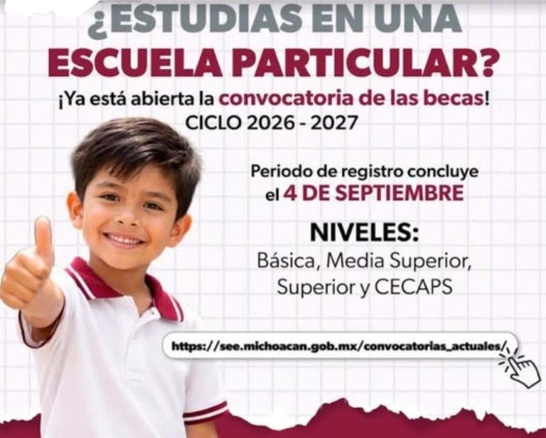 Abre SEE registro para becas a alumnos de planteles privados, que implican descuento del 25 % en pagos