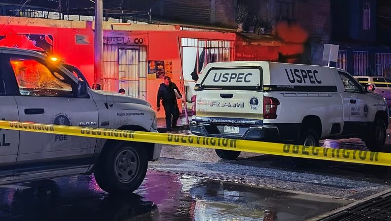 Atentado en cachimba deja un muerto y un herido, en Morelia
