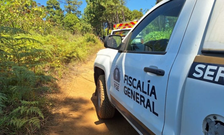 Localizan un asesinado a balazos en el Cerro de la Cruz, al norte de Uruapan