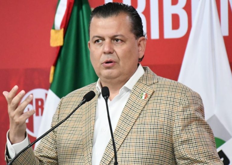Acusa PRI «discursos patrioteros» de Claudia Sheinbaum durante visita presidencial