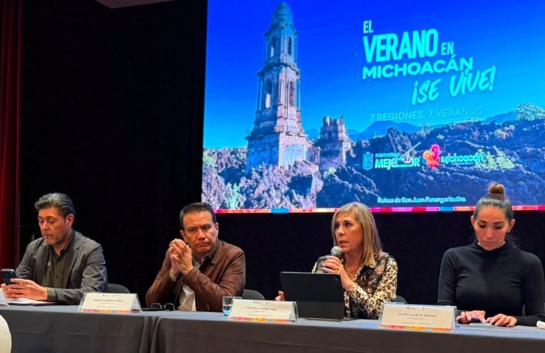 Michoacán proyecta recibir a más de 1.5 millones de turistas durante vacaciones de verano