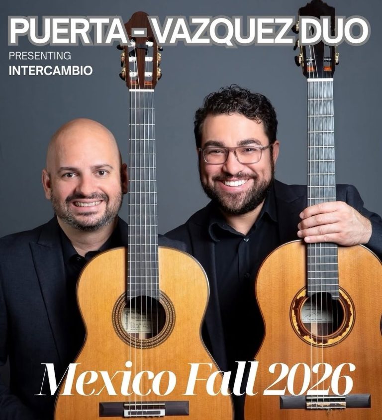 Puerta-Vázquez Duo presentará su nueva producción musical “Intercambio” en la CDMX y Michoacán