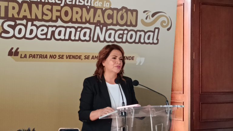 A finales de agosto se definirá quién encabezará la Defensa de la Transformación y la Soberanía Nacional: Fabiola Alanís
