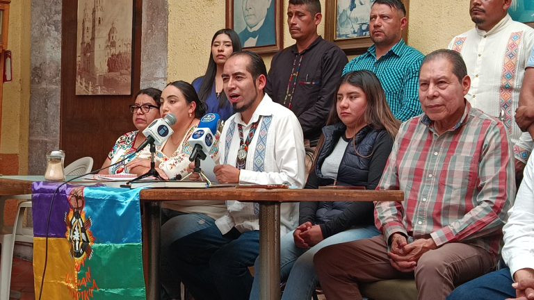 Integrantes de la Comunidad de Opopeo exigen se les deje ejercer su autonomía