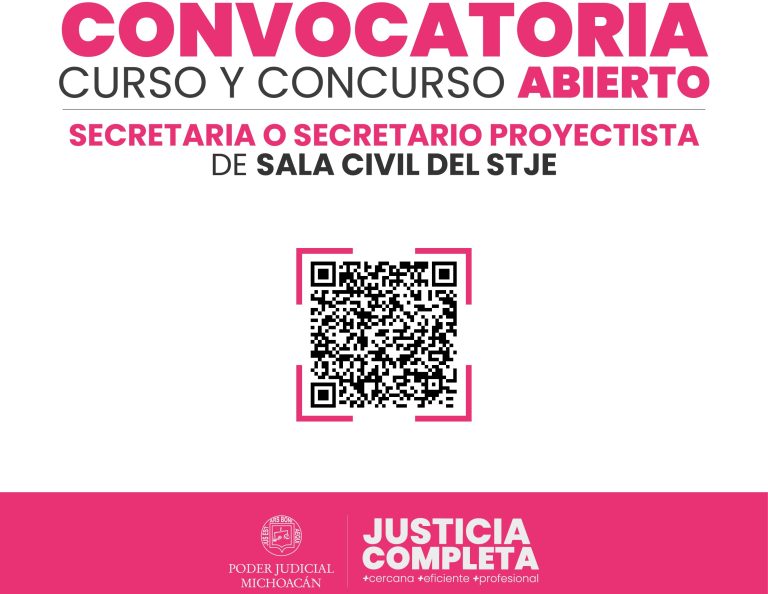 El 6 de agosto abre registro para Concurso de Oposición en el Poder Judicial