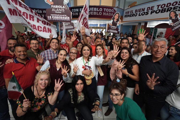 Fabiola Alanís fortalece la articulación territorial de Morena en Michoacán