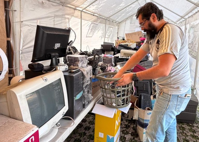Más de 3.5 toneladas de residuos electrónicos en el Reciclatrón UNAM Morelia 2026