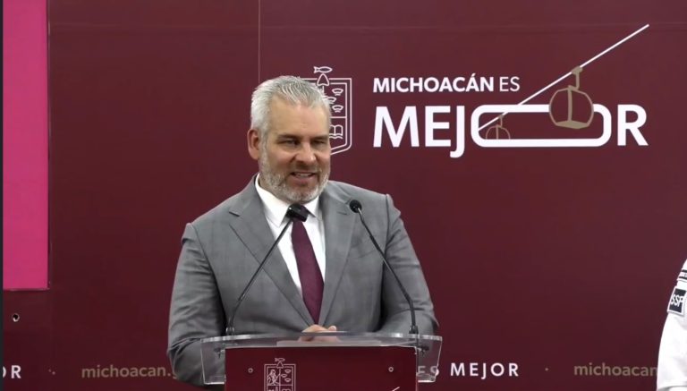 Detenciones recientes reflejan avances de la estrategia de seguridad en Michoacán: Bedolla