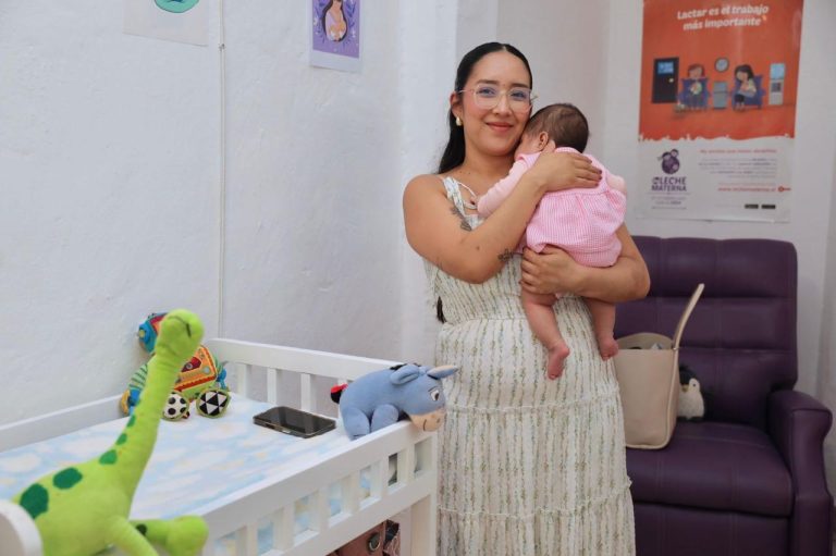 Seimujer fortalece la lactancia materna con 19 salas en Michoacán