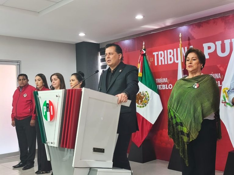 Acusa PRI que proceso interno de Morena encubre promoción anticipada rumbo a 2027