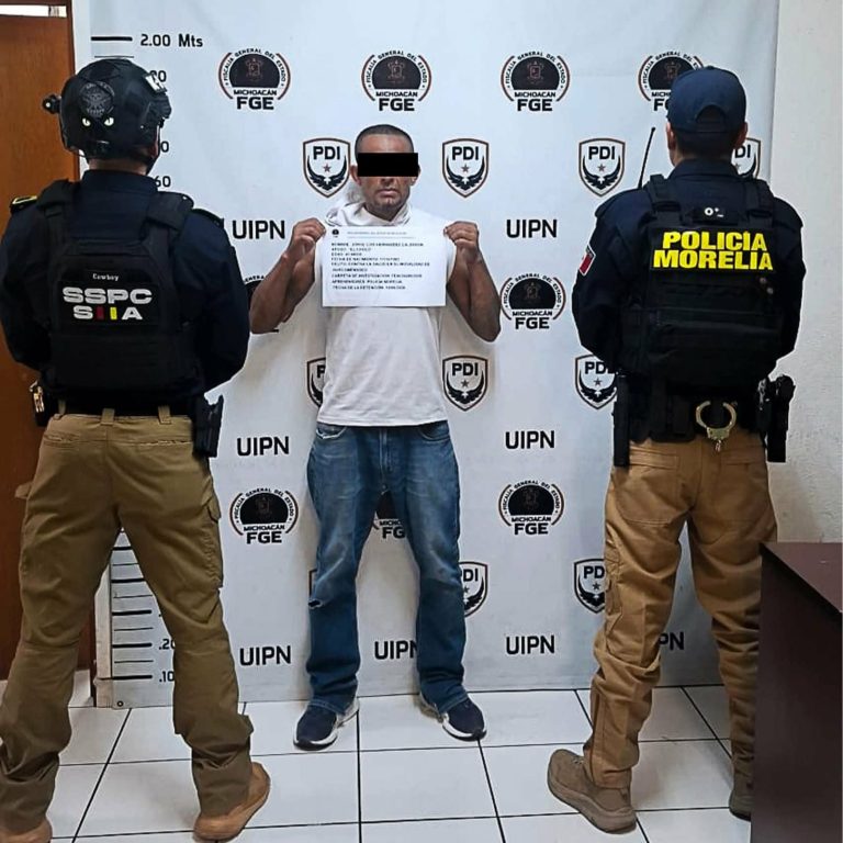 Detienen a sujeto en posición de droga sintética en la colonia Leandro Valle, Morelia