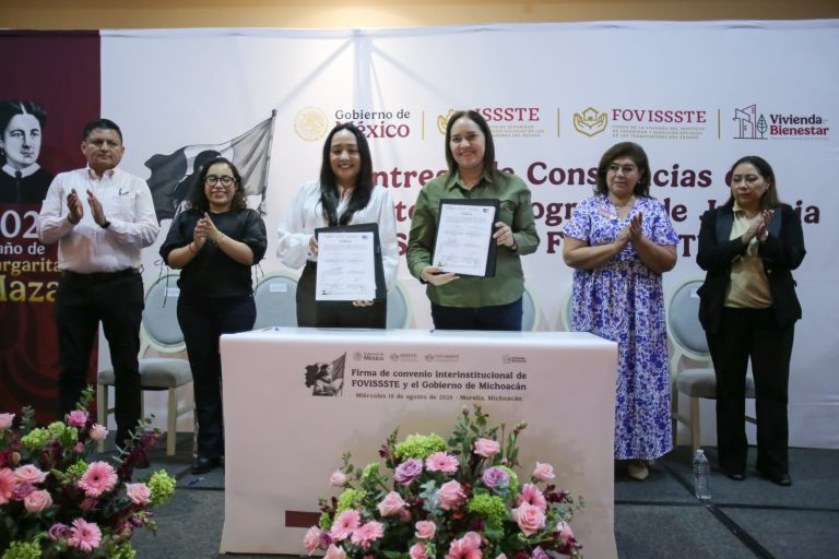 Escrituración del FOVISSSTE será gratuita en Michoacán