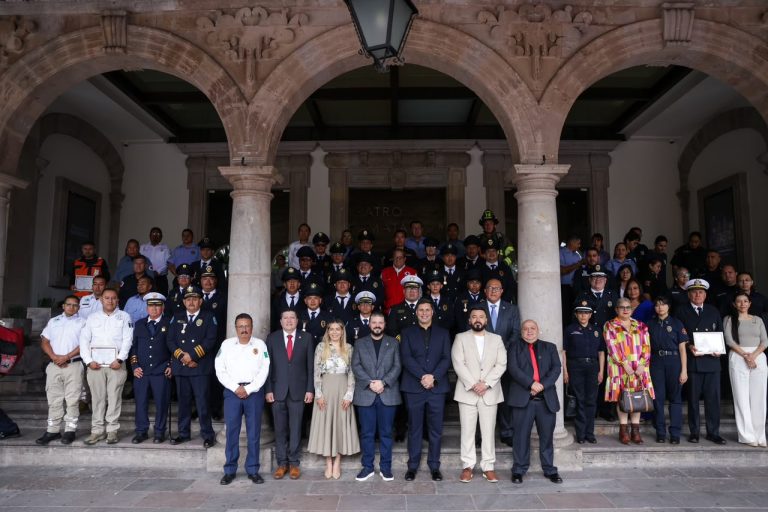 Bomberos de Michoacán, ejemplo de servicio y sacrificio por el pueblo: Raúl Zepeda