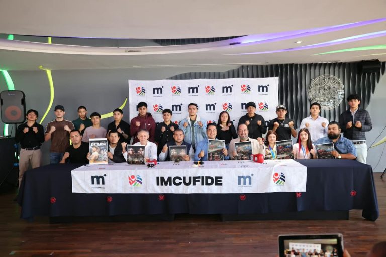 Presenta Imcufide cartelera de la función de box ‘The Mansion Fight Night’