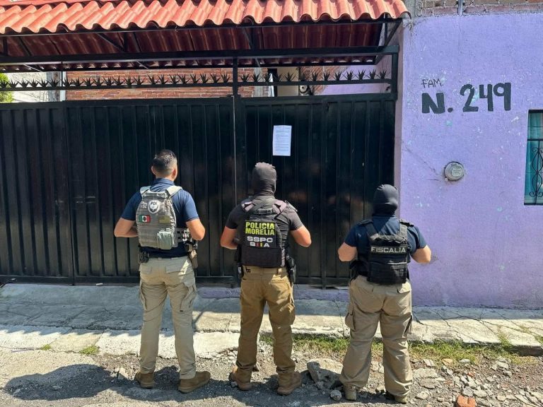 Caen 3 presuntos narcomenudistas tras cateos de la FGE en Morelia