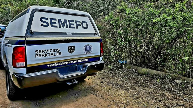 Localizan a joven muerto por aparente explosivo improvisado tipo mina, en Apatzingán