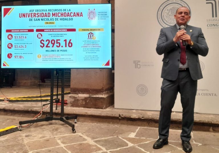 Detecta ASF licuadora de recursos en UMSNH, 295 mdp observados y 20 cuentas «puente»