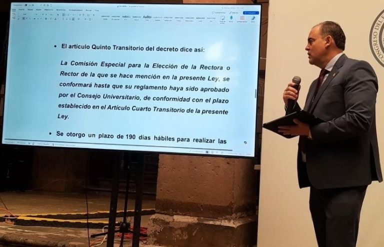 Exhorta de nuevo Congreso del Estado a Yarabí Ávila para que presente reglamento de elección de rector