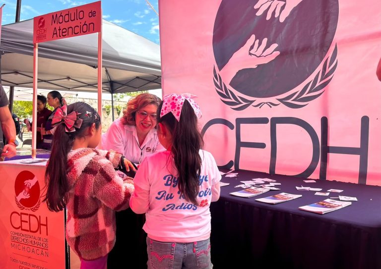 La niñez y las juventudes, en el centro de la estrategia de capacitación de la CEDH Michoacán