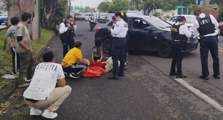 Adulta mayor es atropellada en la avenida Madero Poniente, en Morelia