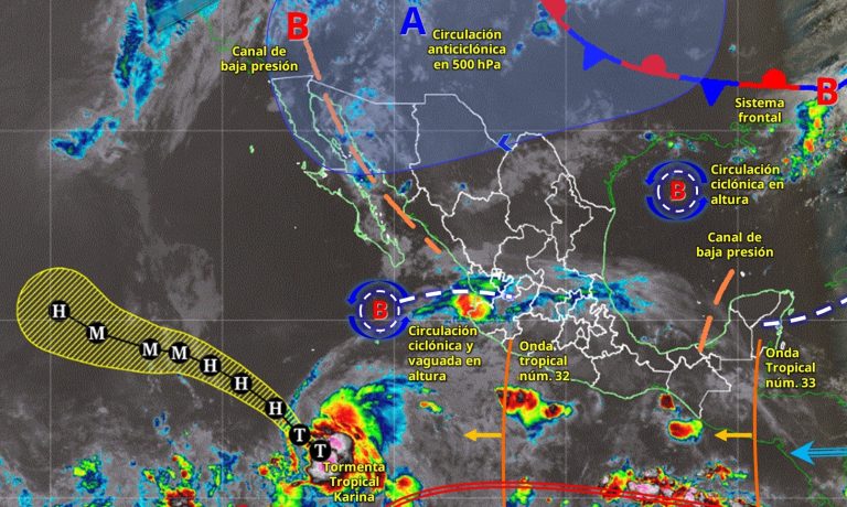 Se prevén lluvias en zonas Michoacán