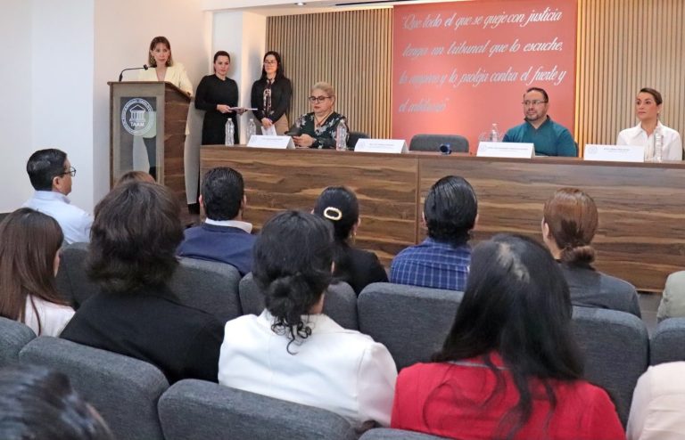 Vocación, arraigo y capacitación de servidores públicos, claves para mejorar impartición de justicia: Lizett Puebla Solórzano