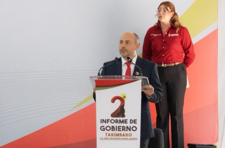 Presenta alcalde resultados en su Segundo Informe de Gobierno en Tarímbaro