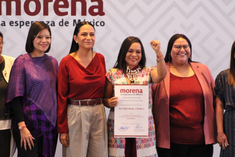 Designan a Beatriz Mojica como coordinadora estatal de MORENA en Guerrero