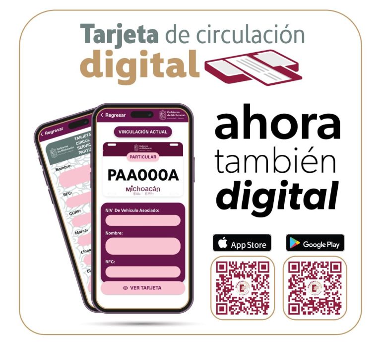 Ya se puede tramitar tarjeta de circulación digital
