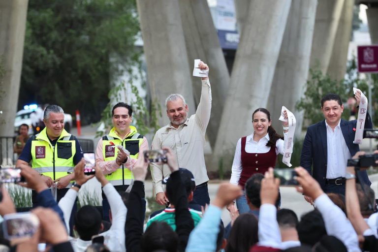 Inaugura Bedolla bajopuente del paso superior Independencia para agilizar la circulación al sur de Morelia