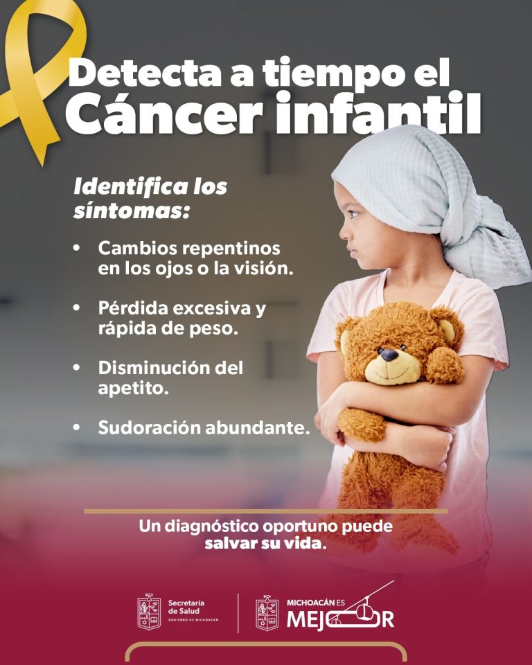 SSM llama a reconocer oportunamente signos de alerta de cáncer infantil
