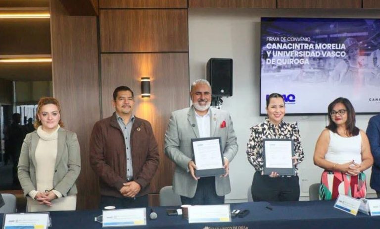 Vincular academia y sector empresarial, objetivo del convenio Canacintra-UVAQ