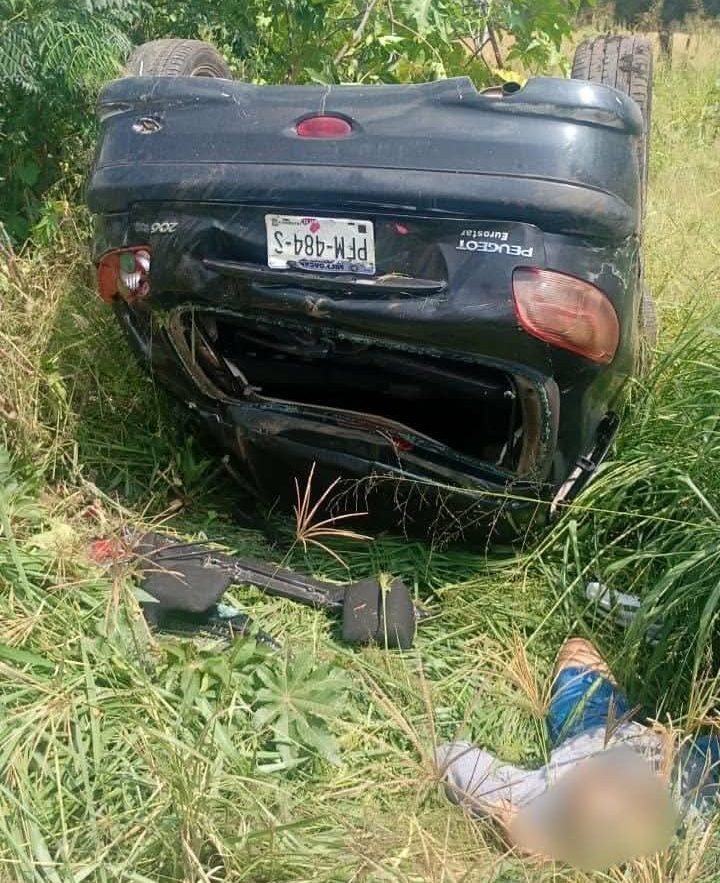 Automovilista resulta herido tras volcadura en la avenida Morelos Norte de Morelia